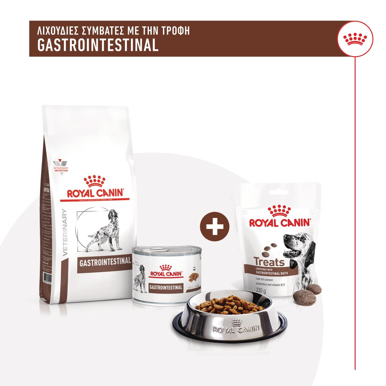 TREATS COMPATIBLE WITH GASTROINTESTINAL DIETS