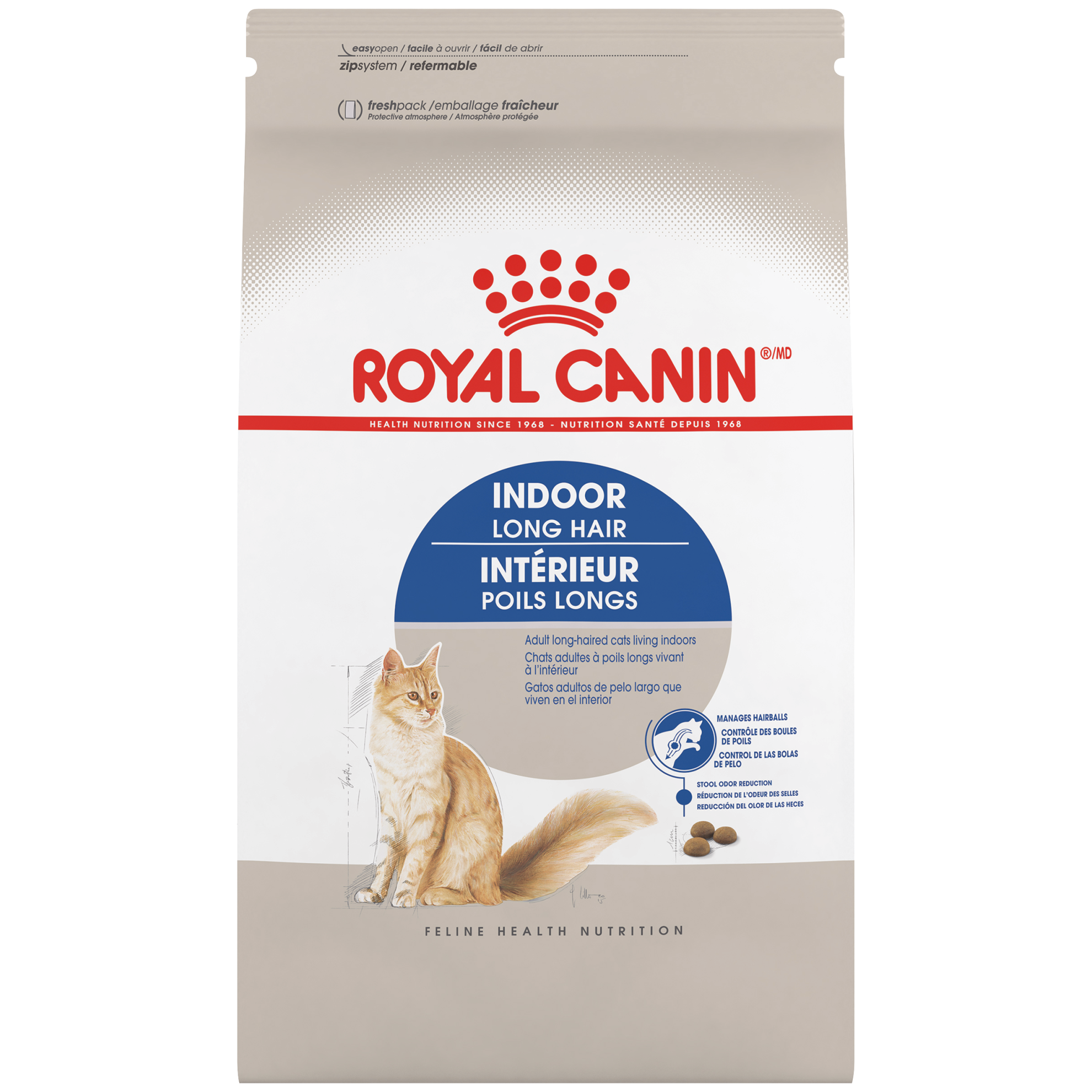 ロイヤルカナンFHN Indoor Long Hair Cat 10kg Indoor Long Hair Dry Cat Food | Royal Canin CA