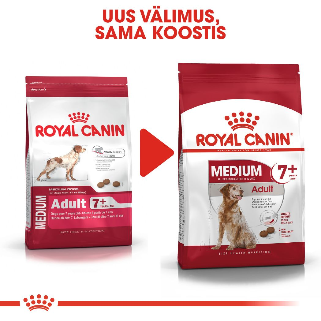 Royal Canin Medium Adult 7+ kuivtoit