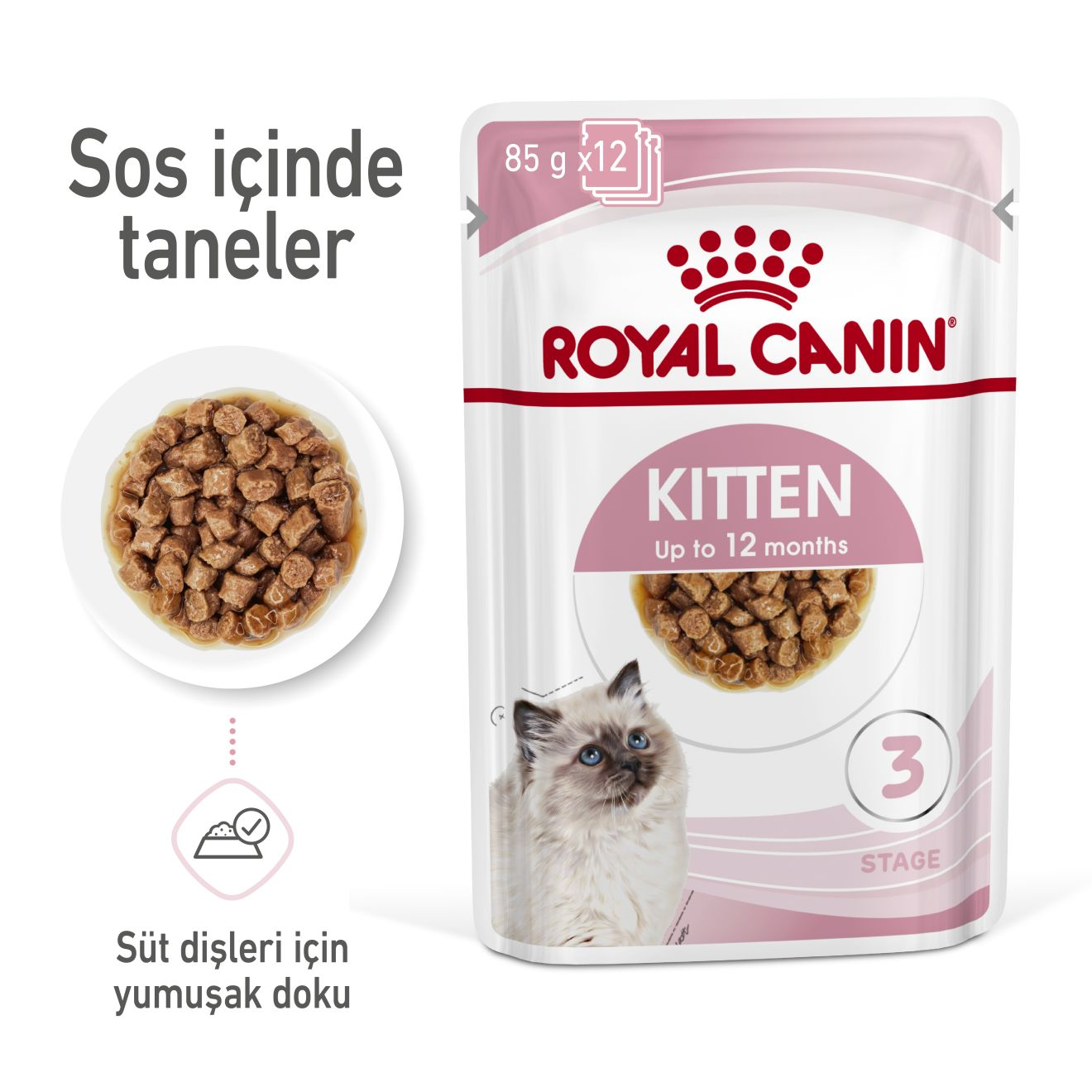 Kitten Gravy Yavru Kedi Yaş Maması