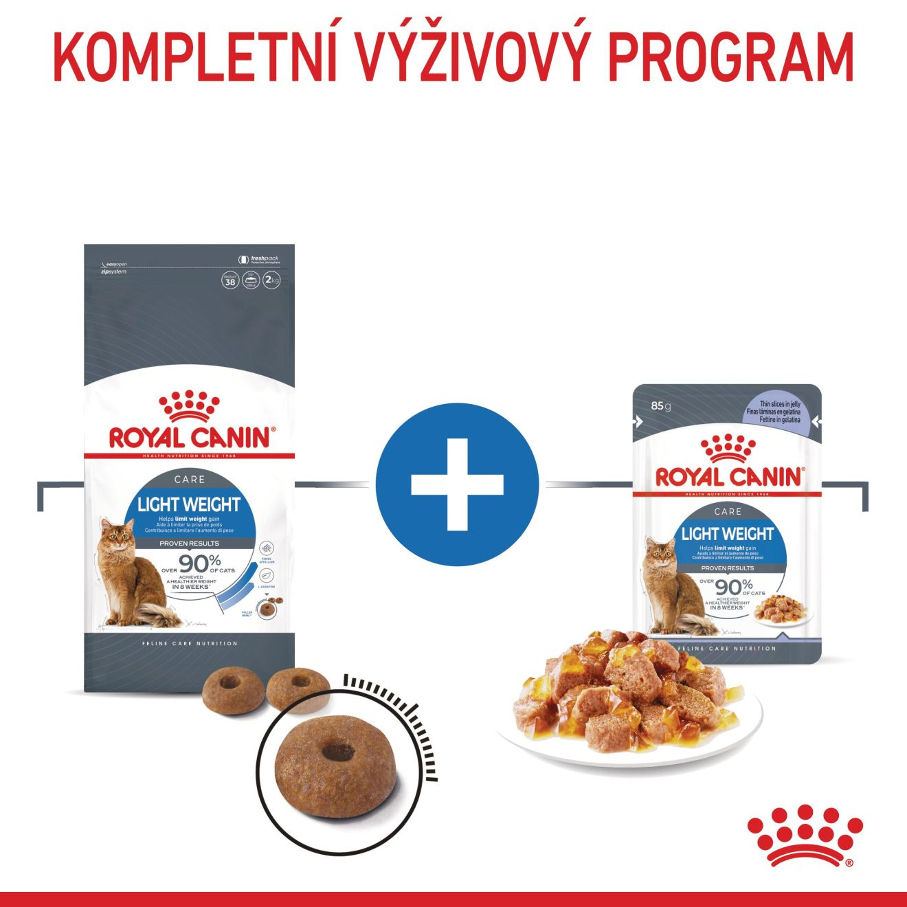 Ultra Light Jelly kúsky v želé