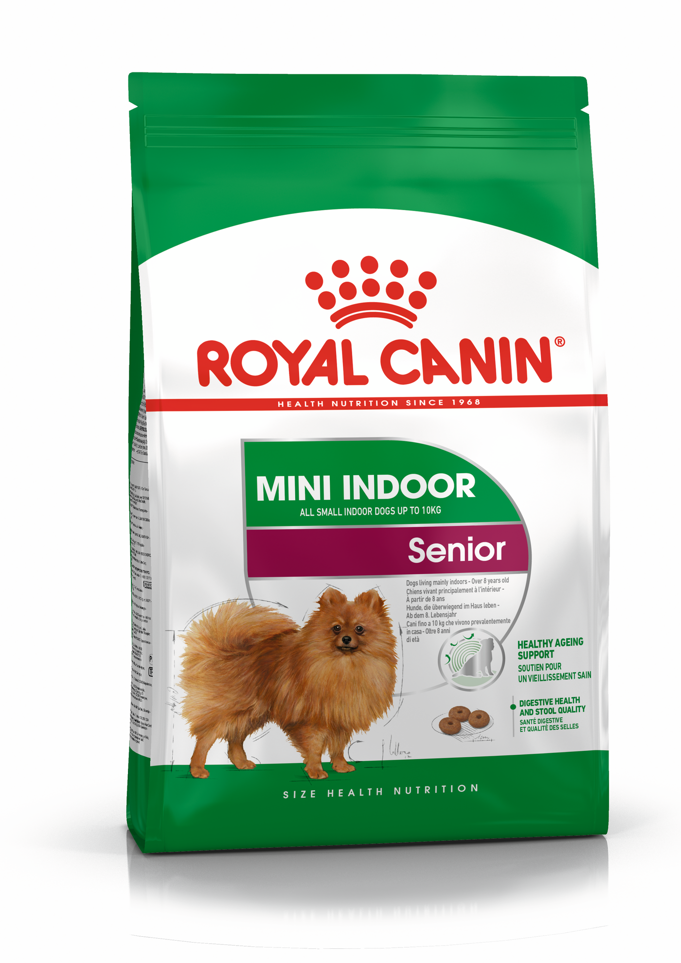 อาหารสุนัขสูงวัย พันธุ์เล็ก เลี้ยงในบ้าน ชนิดเม็ด (MINI INDOOR SENIOR)