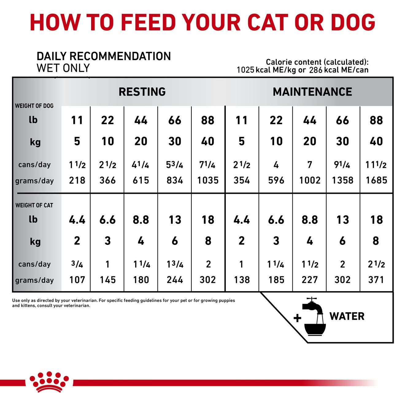 ROYAL CANIN RECOVERY RS 165 GR