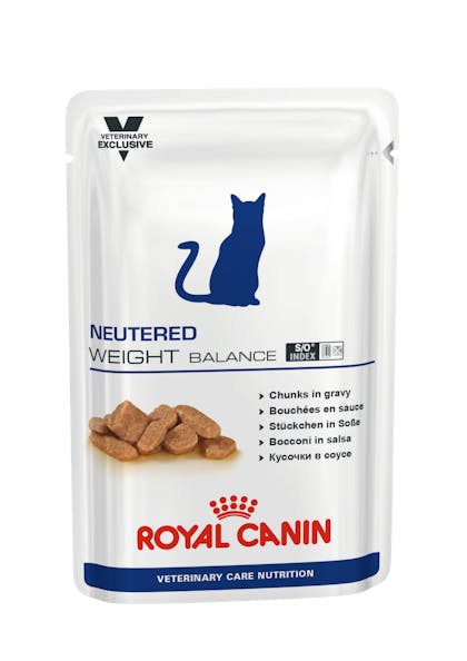 Royal Canin Veterinary Chat Neutered Balance Aliment Humide 12 x