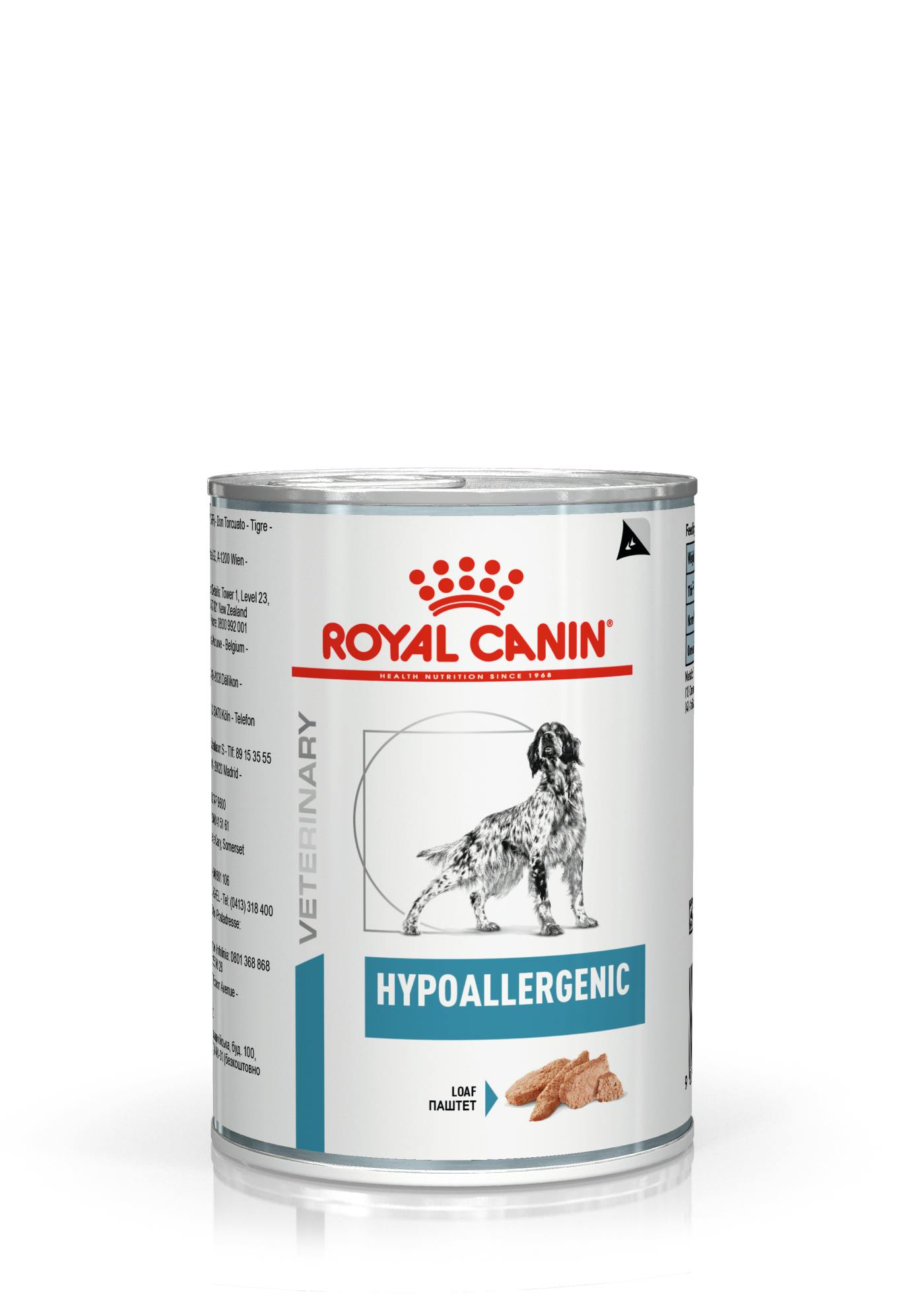 Royal canin hypoallergenic hot sale dog food canada