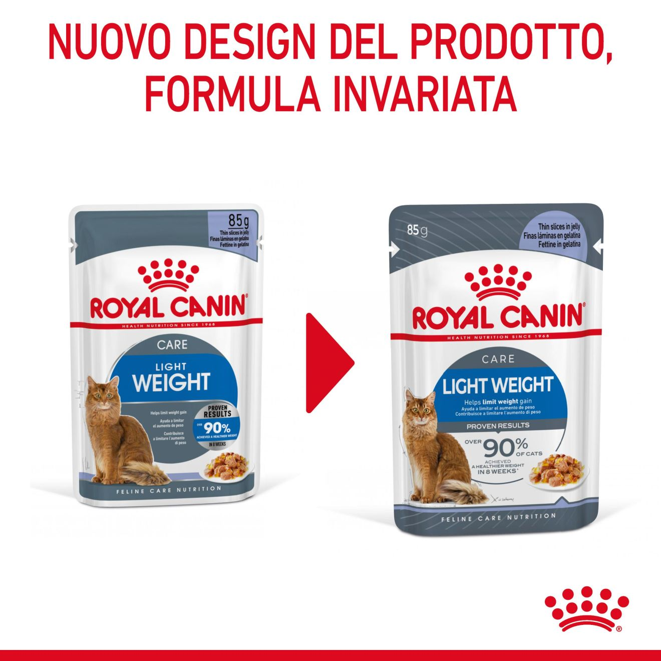 Light Weight Care in gelatina