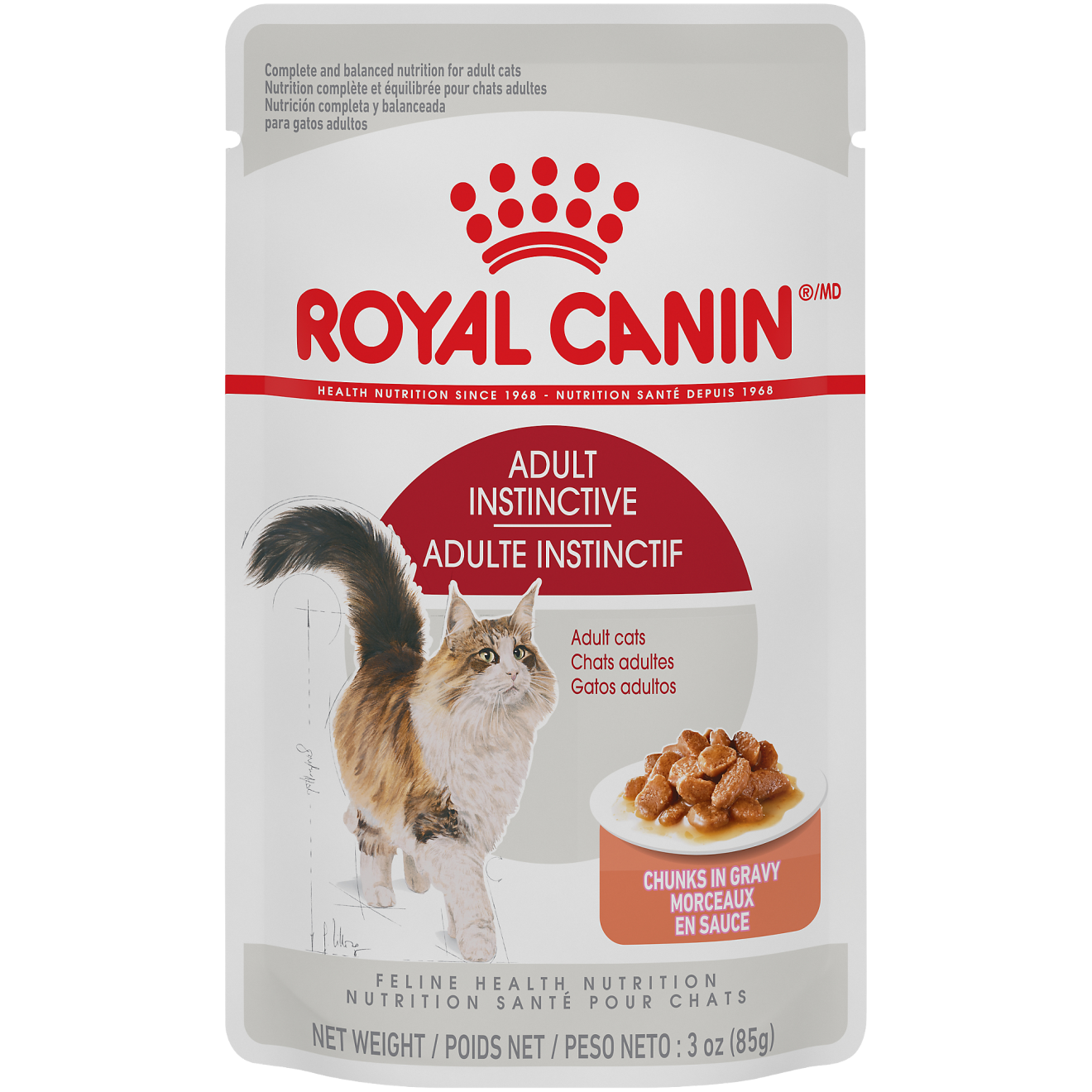 Adult Instinctive thin slices in gravy Royal Canin PR
