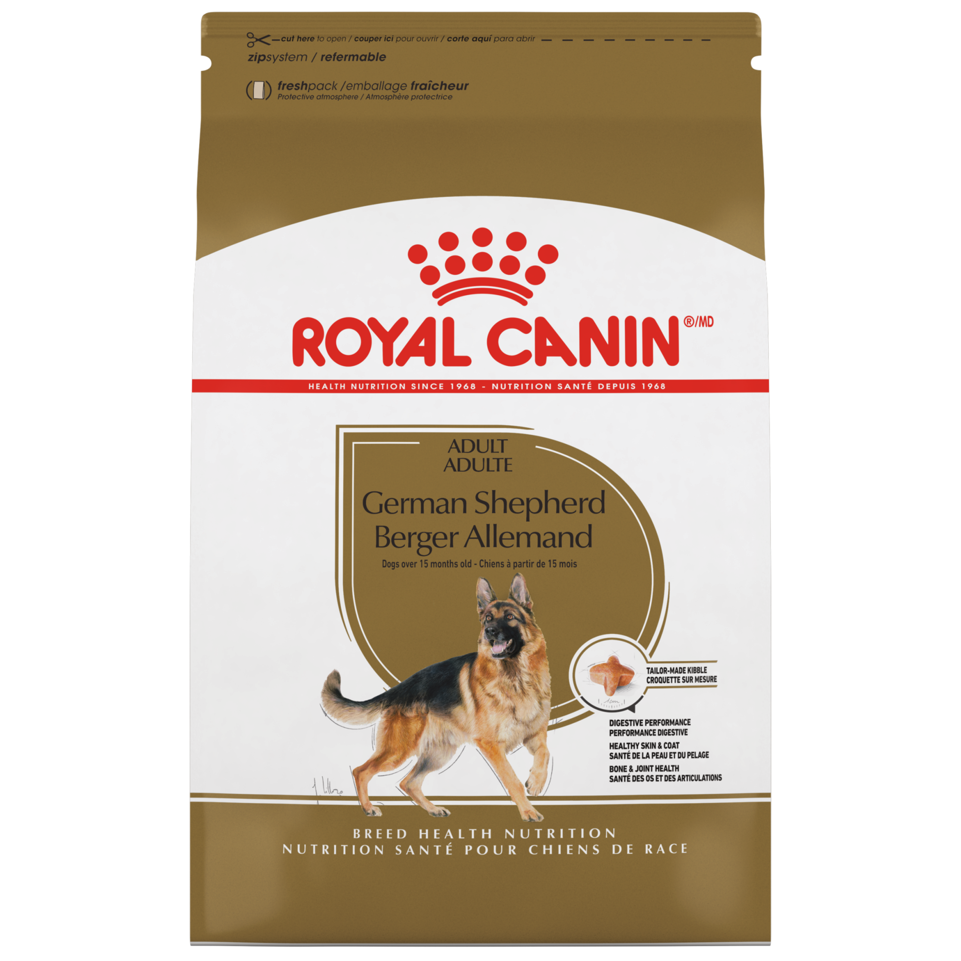 BERGER ALLEMAND ADULTE – nourriture sèche pour chiens