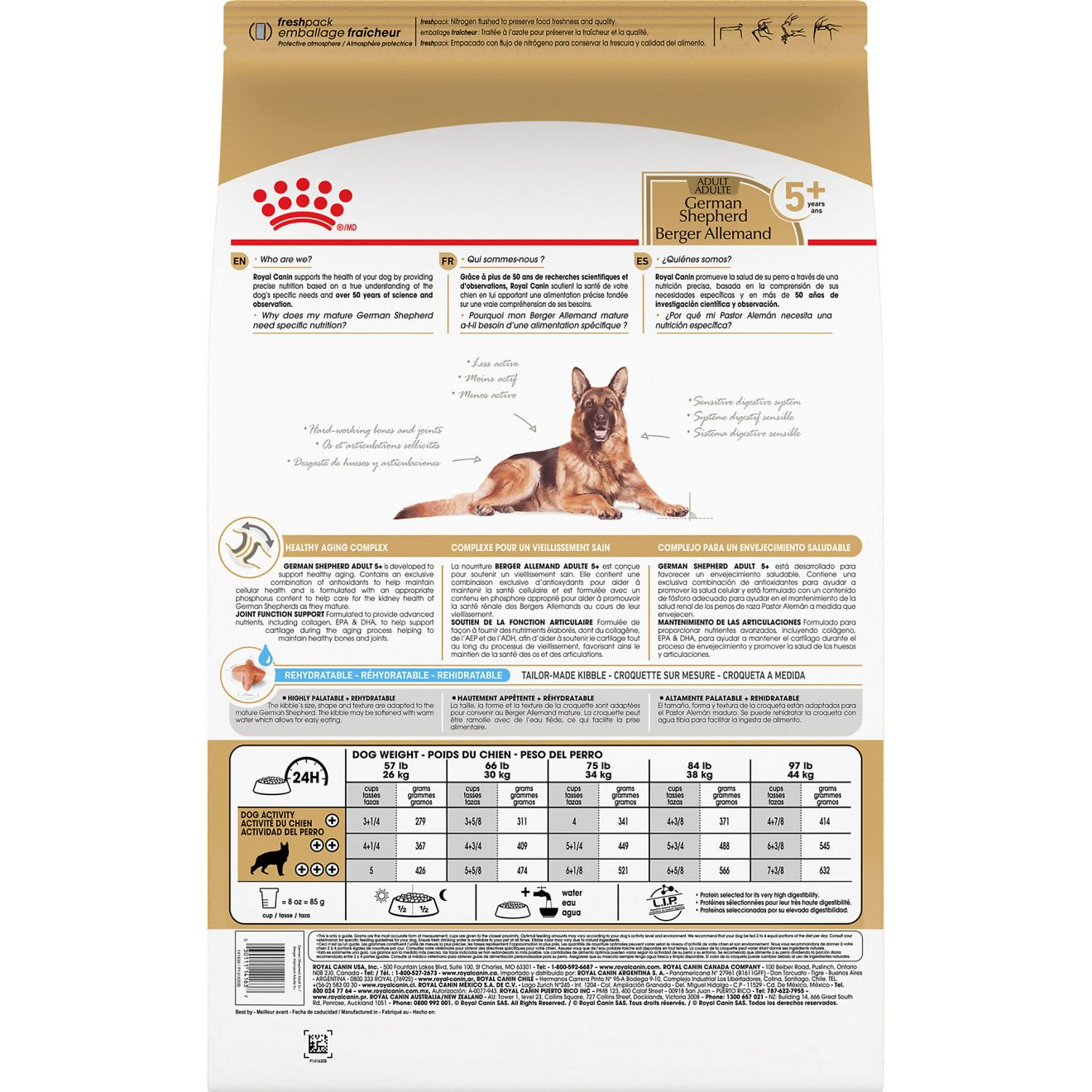 Royal canin outlet german shepherd ingredients