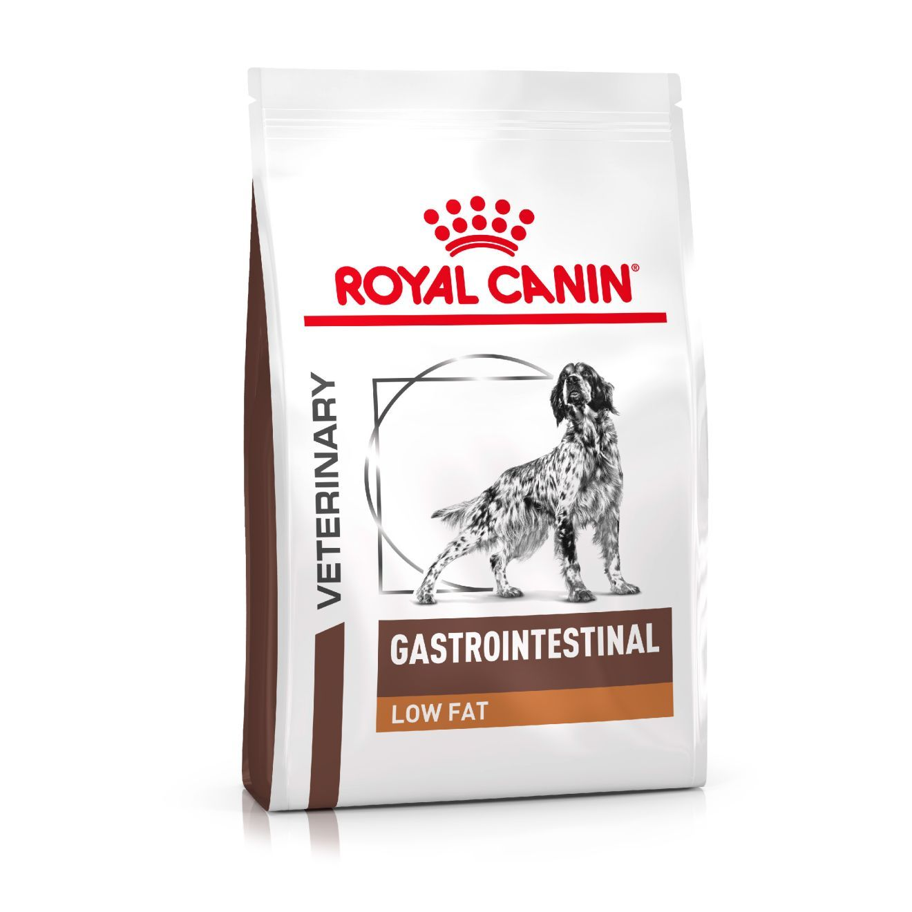 Dog food with store low crude fat