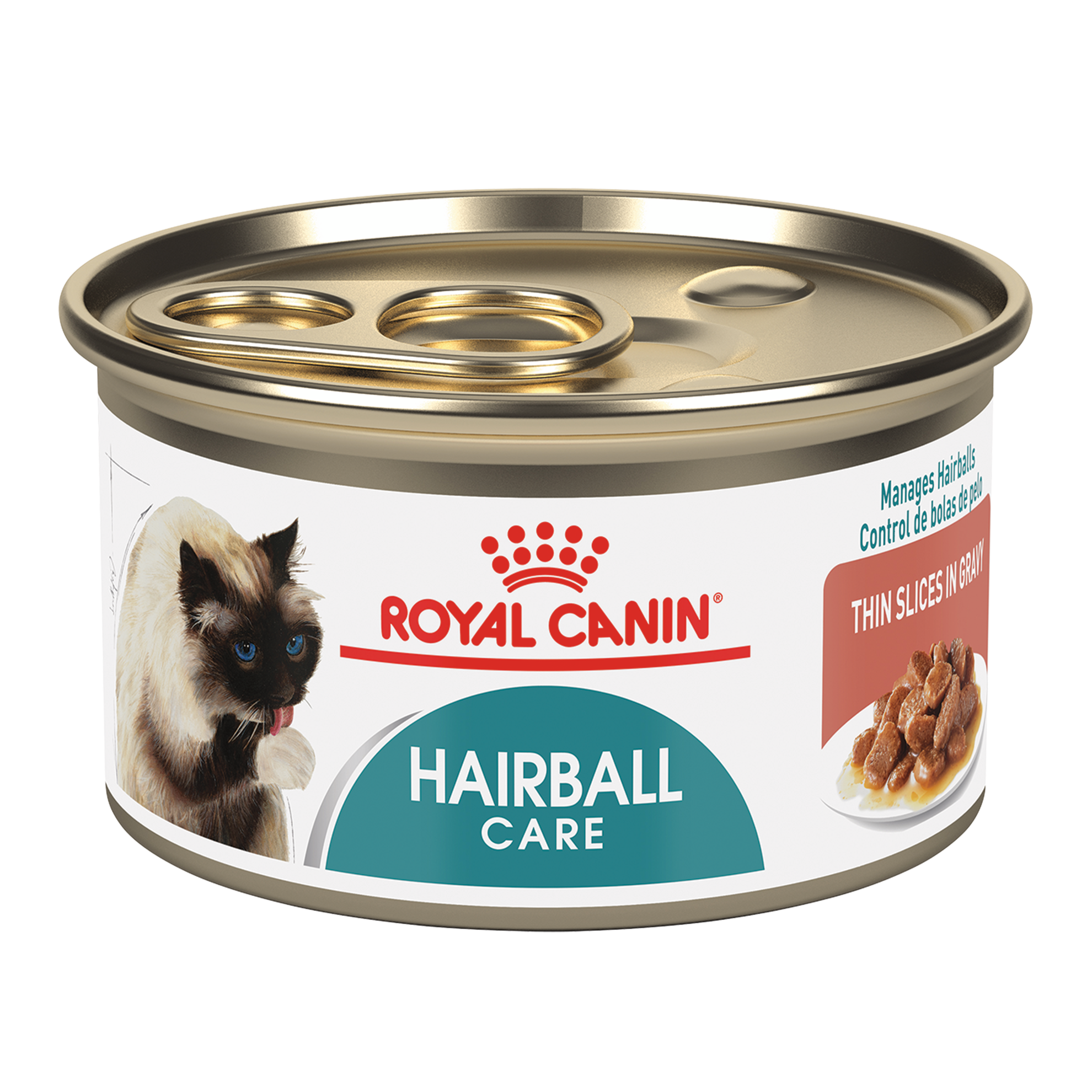 Hairball Thin Slices in Gravy Canned Cat Food