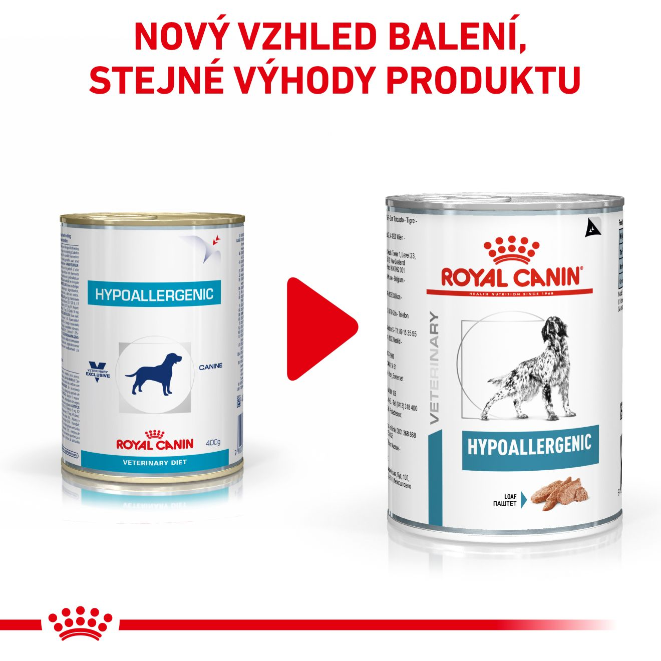 VHN Dog Hypoallergenic Konzerva