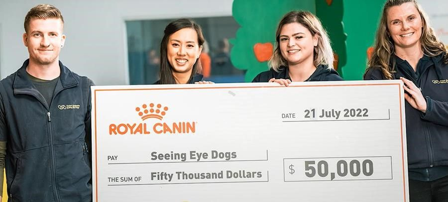 Over $1,000,000 raised for Vision Australia Seeing Eye Dogs