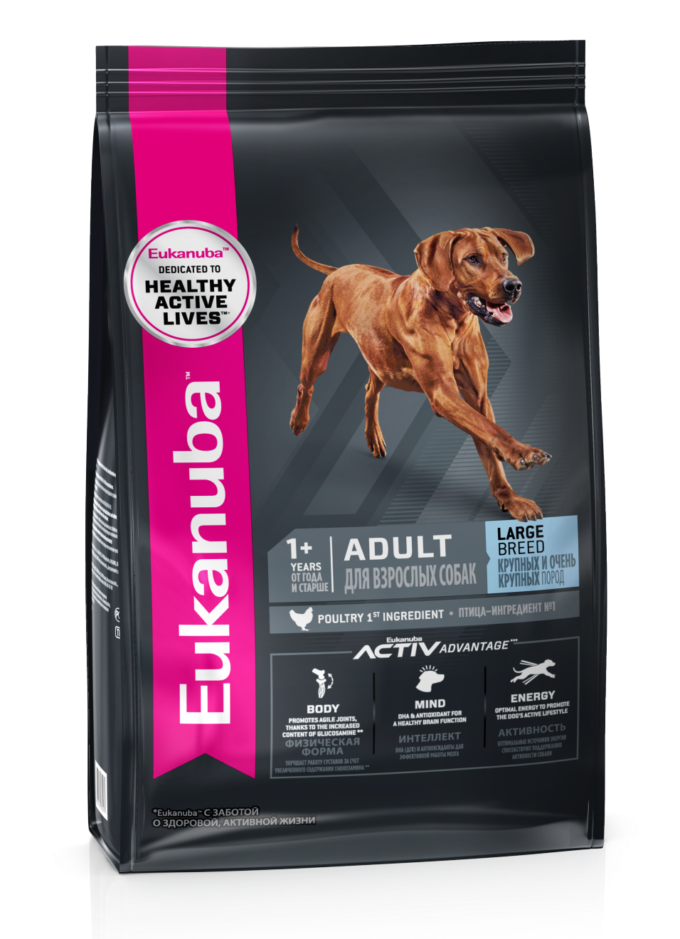 Сухой корм Eukanuba Adult 1+ Large Breed с курицей | Eukanuba